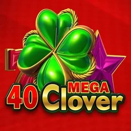 40 Mega Clover by Amusnet Interactive, showcased at slotaacasino.com – game logo