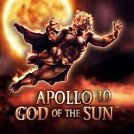 Slots logo of Apollo God of the Sun from Novomatic at Slota Casino