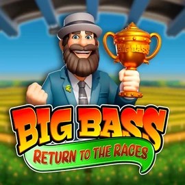 Big Bass Return to the Races game by Pragmatic Play – logo hosted on Slota Casino