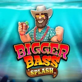 Bigger Bass Splash logo by Pragmatic Play at Slota Casino