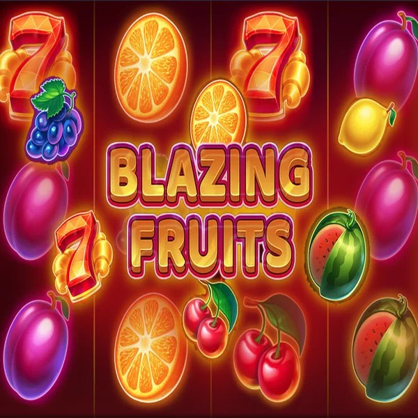 Blazing Fruits by Inbet Games, showcased at slotaacasino.com – game logo