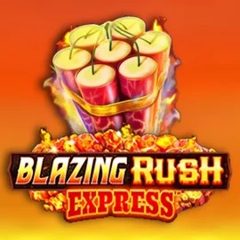 Blazing Rush Express logo by AreaVegas at Slota Casino