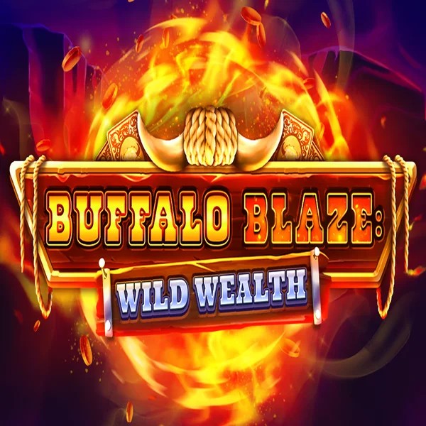 Buffalo Blaze Wild Wealth by OctoPlay, showcased at slotaacasino.com – game logo