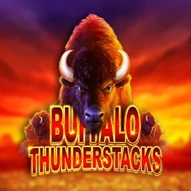 Enjoy Buffalo Thunderstacks by Amatic Industries – logo hosted on slotaacasino.com