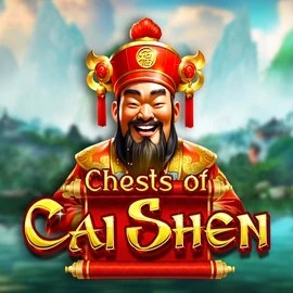Chests of Cai Shen by Pragmatic Play, showcased at slotaacasino.com – game logo