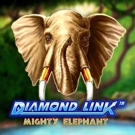 Diamond Link Mighty Elephant logo – Slots by Novomatic at Slota Casino