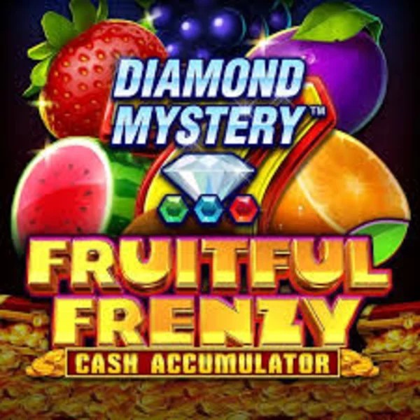 Slots logo of Diamond Mystery Fruitful Frenzy Cash Accumulator from Greentube at Slota Casino