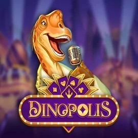 Dinopolis by Push Gaming, showcased at slotaacasino.com – game logo