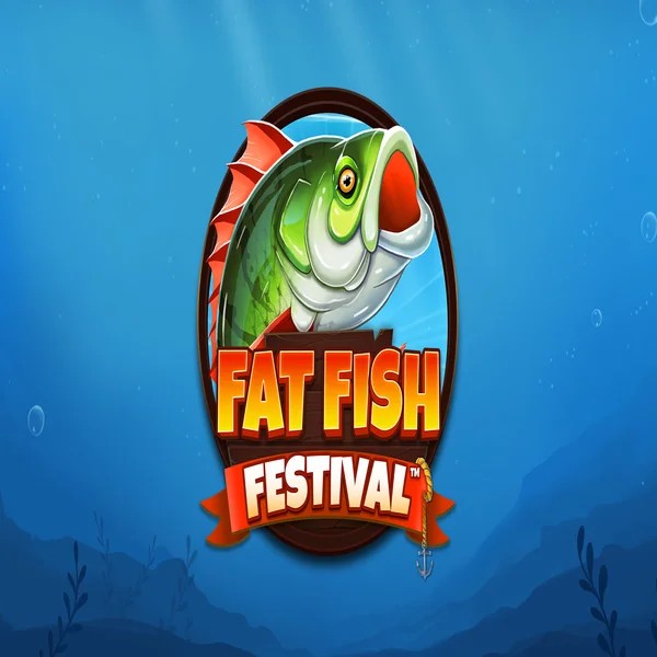 Slots logo of Fat Fish Festival from Wishbone Games at Slota Casino