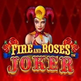 Fire and Roses Joker online game logo by Triple Edge Studios on slotaacasino.com