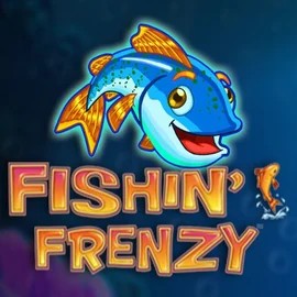 Fishin Frenzy by Blueprint Gaming, showcased at slotaacasino.com – game logo