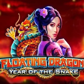 Floating Dragon Year of the Snake slot icon by Pragmatic Play, available at Slota Casino