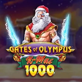 Gates of Olympus Xmas 1000 by Pragmatic Play, showcased at slotaacasino.com – game logo
