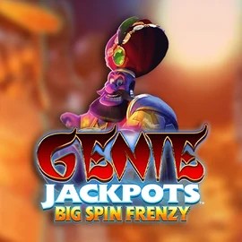 Genie Jackpots: Big Spin Frenzy game by Blueprint Gaming – logo hosted on Slota Casino