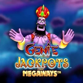 Official Jackpots logo: Genie Jackpots Megaways by Blueprint Gaming at Slota Casino