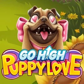 Go High Puppy Love logo by RubyPlay Slota Casino