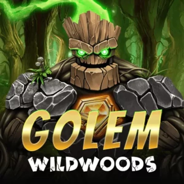 Golem Wildwoods slot logo by BF Games at Slota Casino