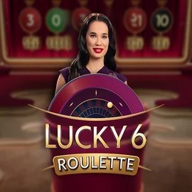Lucky 6 Roulette by Pragmatic Play, showcased at slotaacasino.com – game logo