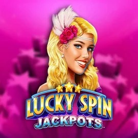 Lucky Spin Jackpots by Novomatic, showcased at slotaacasino.com – game logo