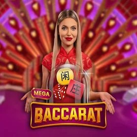 Mega Baccarat logo by Pragmatic Play Slota Casino
