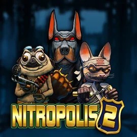 Nitropolis 2 logo by ELK Studios Slota Casino