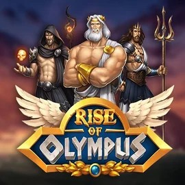Rise of Olympus by Play'n GO, showcased at slotaacasino.com – game logo