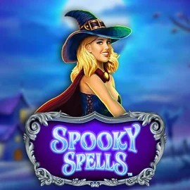 Official Slots logo: Spooky Spells by Novomatic at Slota Casino