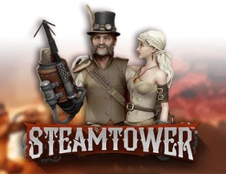 Steam Tower Slot logo – Slots by NetEnt at Slota Casino