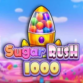 Sugar Rush 1000 game by Pragmatic Play – logo hosted on Slota Casino