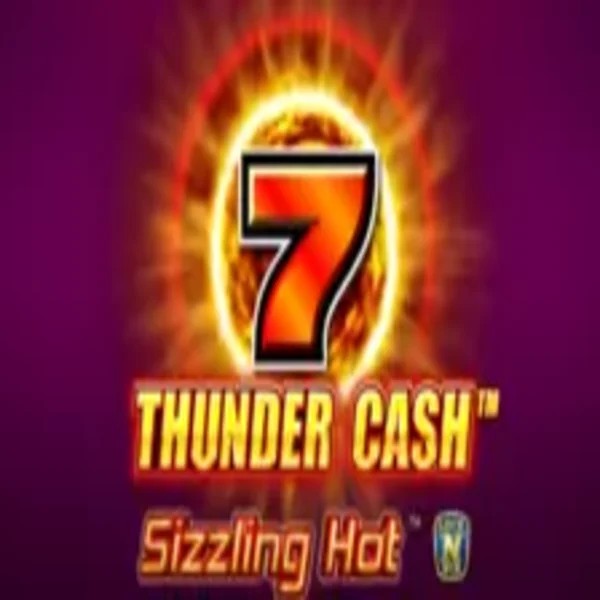 Slots logo of Thunder Cash Sizzling Hot from Novomatic at Slota Casino