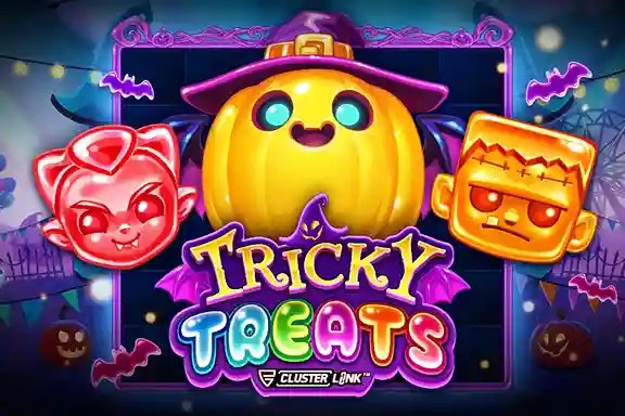 Tricky Treats casino game by Push Gaming – featured logo at Slota Casino